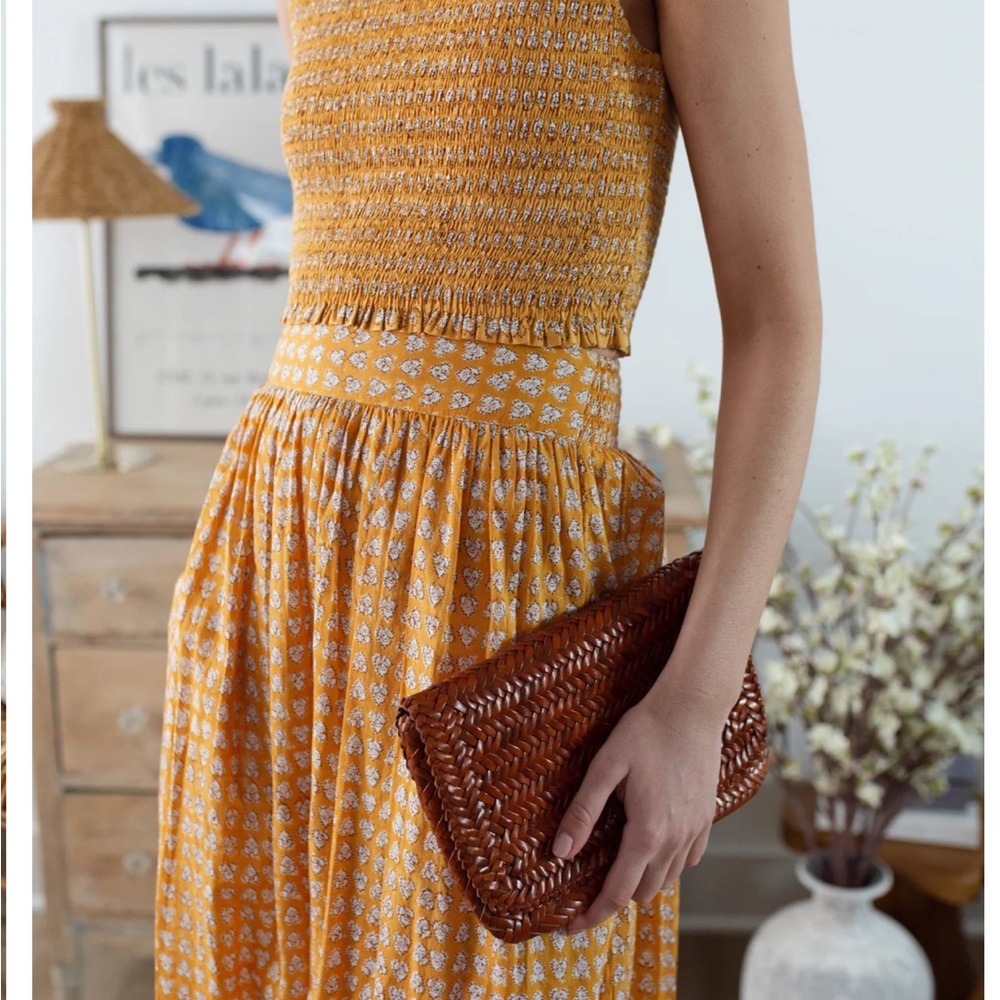 NWT- Marea- Charlotte Skirt Marigold Thristle